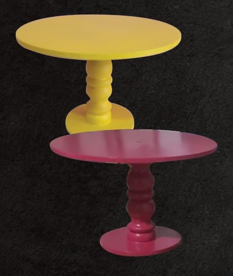 Mesa torteras sencillas de madera