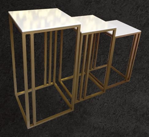 Mesas Cubo Doble