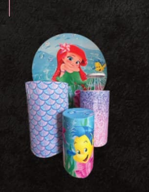 Set completo ovalado + trío cilindros